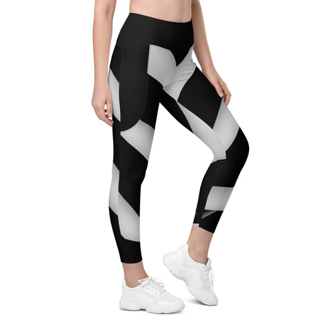 "Silhouette Shades: Black & White Legging Blend"