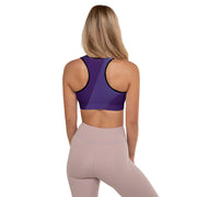 "JCQ82 Azure Support: High-Performance Blue Sports Bra"