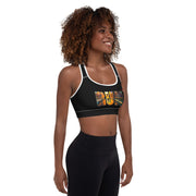 "Seize the day with our Sunrise Sprint Sports Bra, crafted for support and style as you blaze through the city's trails."