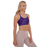 "JCQ82 Azure Support: High-Performance Blue Sports Bra"