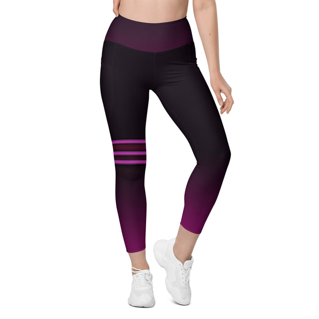 "Balance and Beauty: Libra-Inspired Sexy Black Leggings Collection"