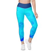 "Icy Seduction: Elevate Your Style with Ice Blue Sexy Leggings"