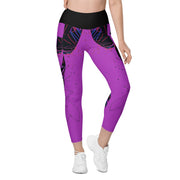 “Neon Matrix: Cyberpunk Leggings for the Athletic Trailblazer”