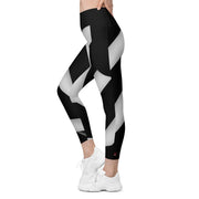 "Silhouette Shades: Black & White Legging Blend"