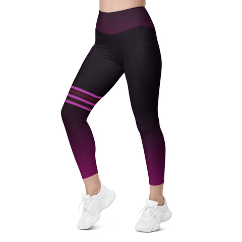 "Balance and Beauty: Libra-Inspired Sexy Black Leggings Collection"