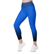 "Scorpio Seduction: Zodiac Blue Leggings"