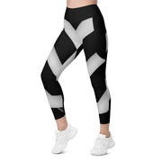 "Silhouette Shades: Black & White Legging Blend"