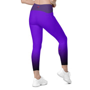 "Royal Ambition: Purple Capricorn Sexy Leggings"