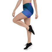 "Kaleidoscope Comfort: Vibrant Multi-Color Shorts"