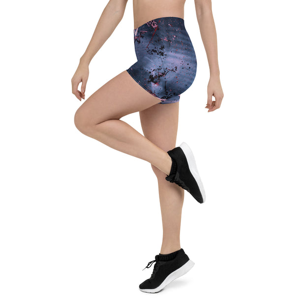 Dark Purple Leggings Shorts for a Sleek and Stylish Look