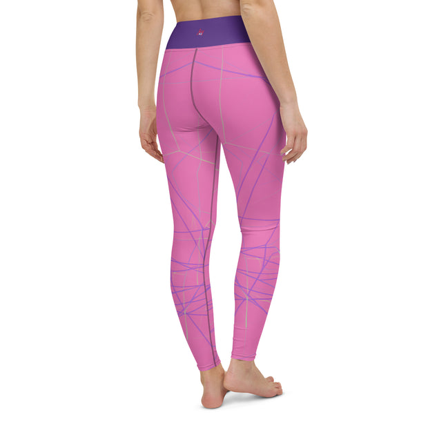 "Blush Harmony: Experience Ultimate Comfort in Our Radiant Pink Leggings"