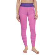 "Blush Harmony: Experience Ultimate Comfort in Our Radiant Pink Leggings"