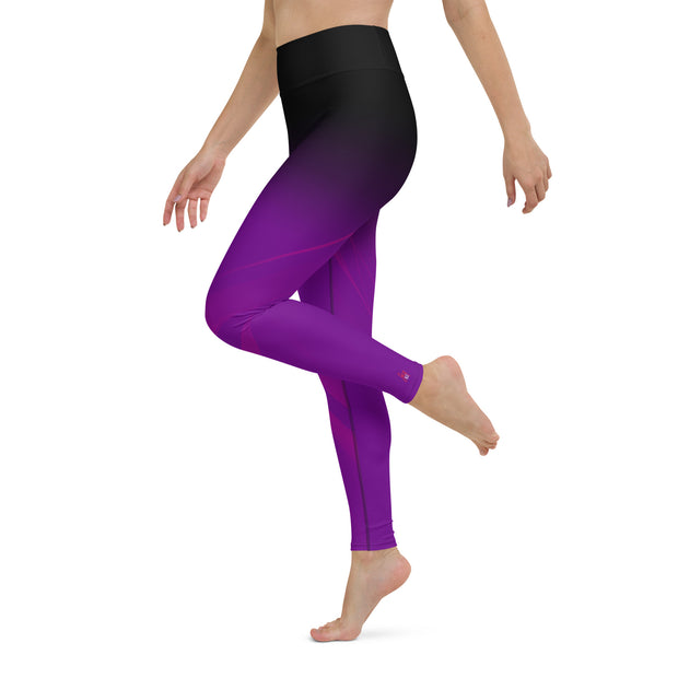 "Passion Purple: Embrace Elegance and Seduction in Leggings"