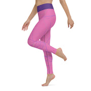 "Blush Harmony: Experience Ultimate Comfort in Our Radiant Pink Leggings"