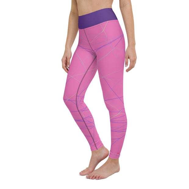 "Blush Harmony: Experience Ultimate Comfort in Our Radiant Pink Leggings"