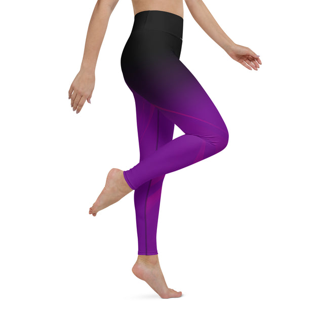 "Passion Purple: Embrace Elegance and Seduction in Leggings"