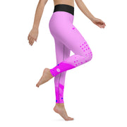 "Blush Blossom: Embrace the Charm of Pink with Our Radiant Leggings