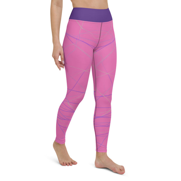 "Blush Harmony: Experience Ultimate Comfort in Our Radiant Pink Leggings"