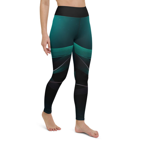 Dark Green Leggings - Your Gateway to Chic Comfort